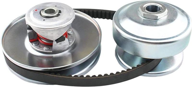 BATONECO 40 Series 1" Bore GO Kart CVT Torque Converter clutch kit, 1" Bore Driver Clutch + 3/4" Driven Clutch + 203785 Drive Belt Replaces Comet 40/44 Series for Mini Bike, Go Kart, Lawnmower - Image 1